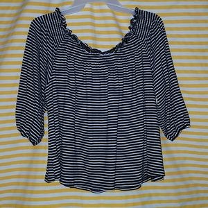 Black&White Stripe Shirt